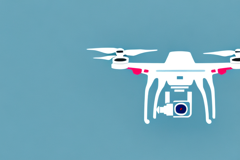 A drone with a camera