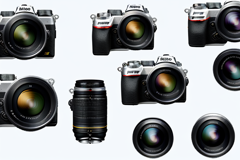 Two nikon z cameras side-by-side to compare their features