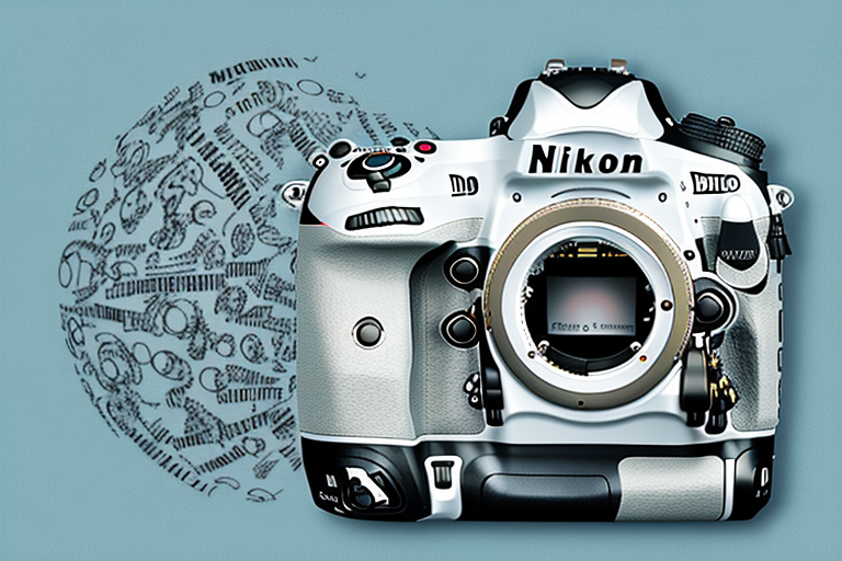 A nikon d810 camera with a lens attached
