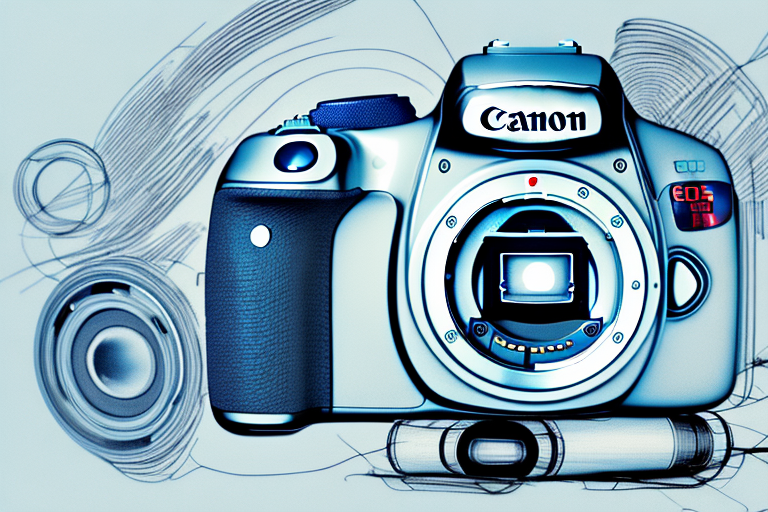 A canon eos rebel sl3 camera with a lens attached