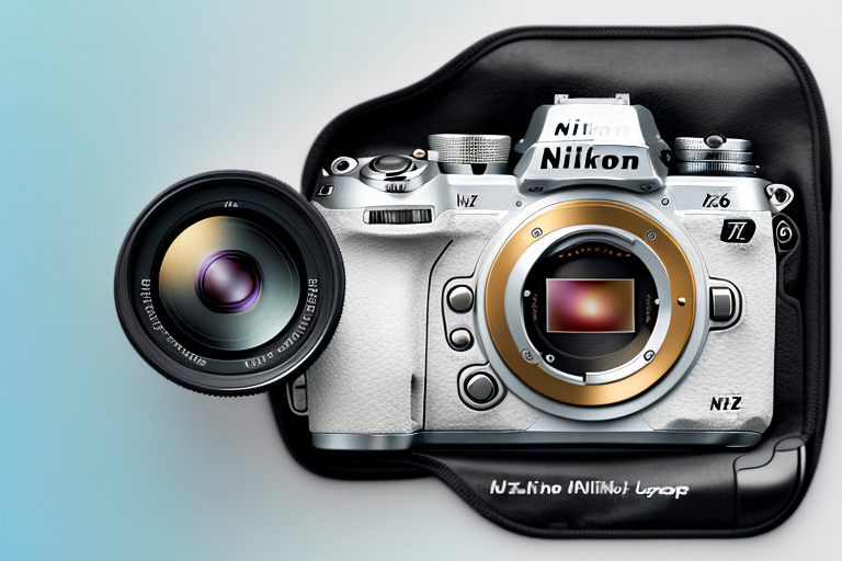A nikon z5 camera with a lens attached