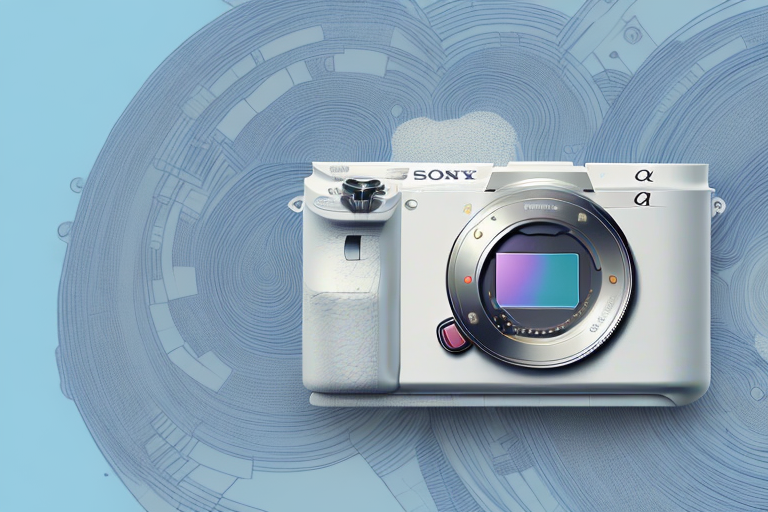 A sony a6600 camera with a lens attached