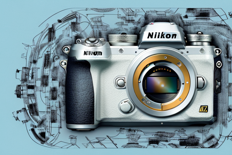 A nikon z6 camera with a lens attached