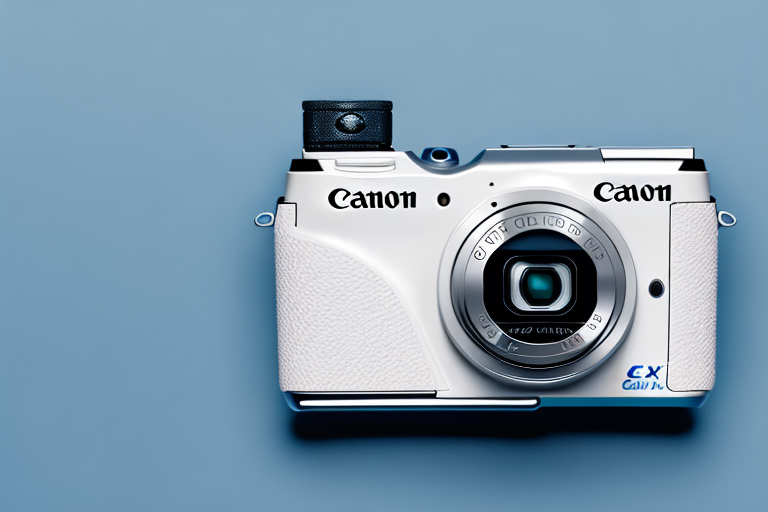 A canon powershot g9 x mark ii camera