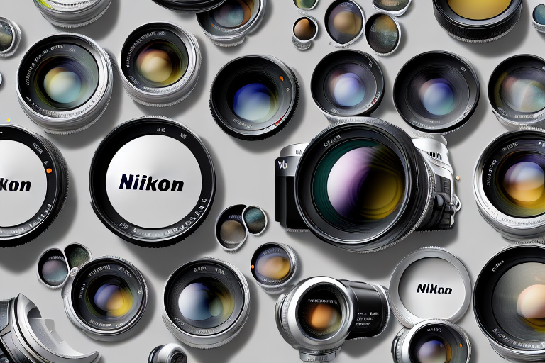 A range of nikon fx lenses