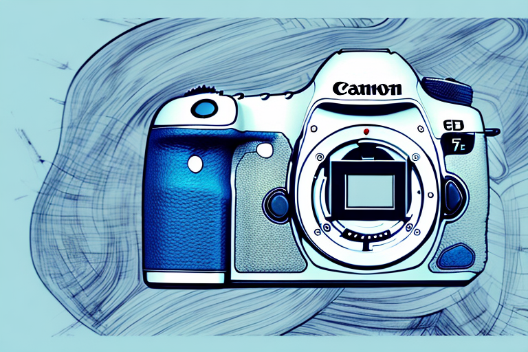 A canon 6d camera with its features highlighted