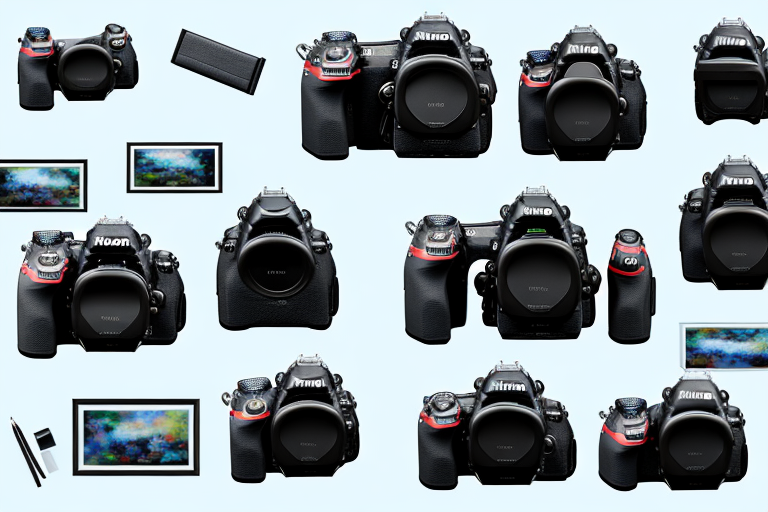 A nikon d7200 camera with its features and accessories