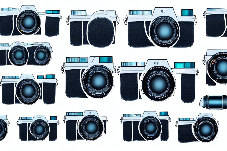 A selection of fujifilm camera lenses