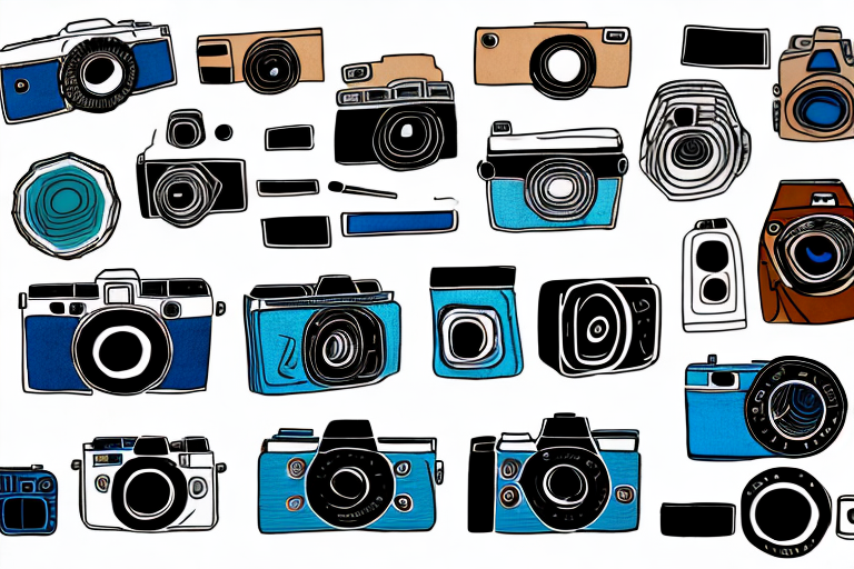 A variety of different cameras with a focus on affordability