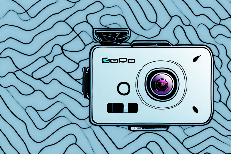 A gopro camera that is not powered on