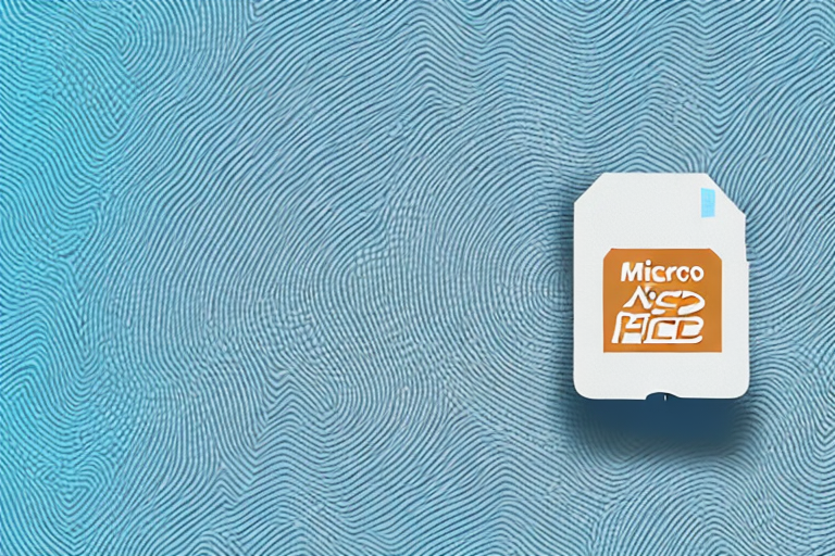 A micro sd card with a price tag
