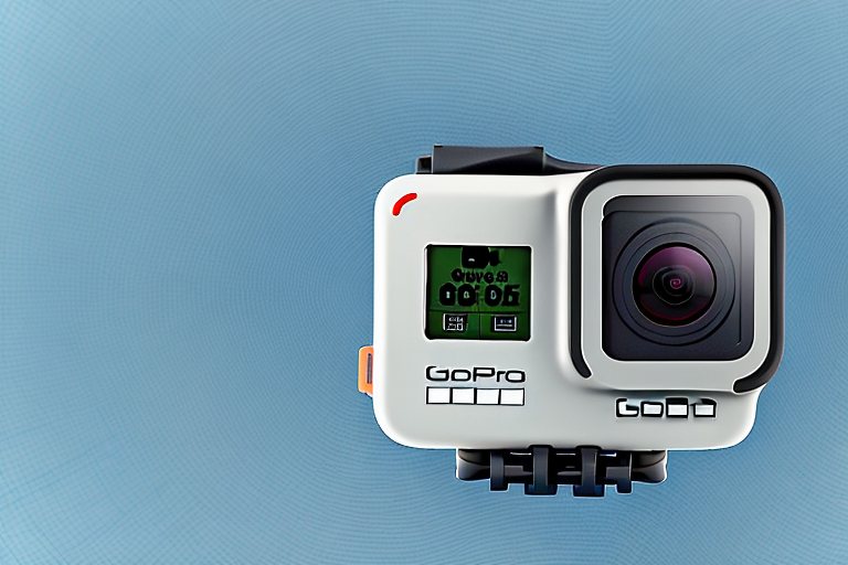 A gopro hero 4 camera with its battery compartment open