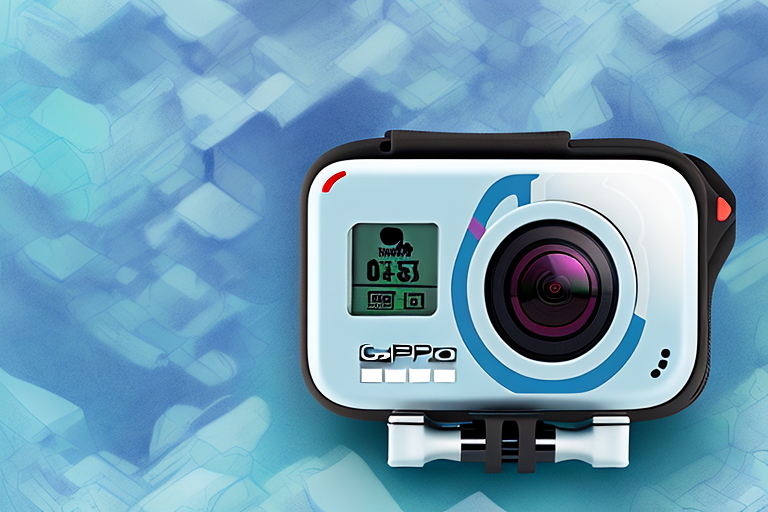 A gopro hero 10 camera in a waterproof case