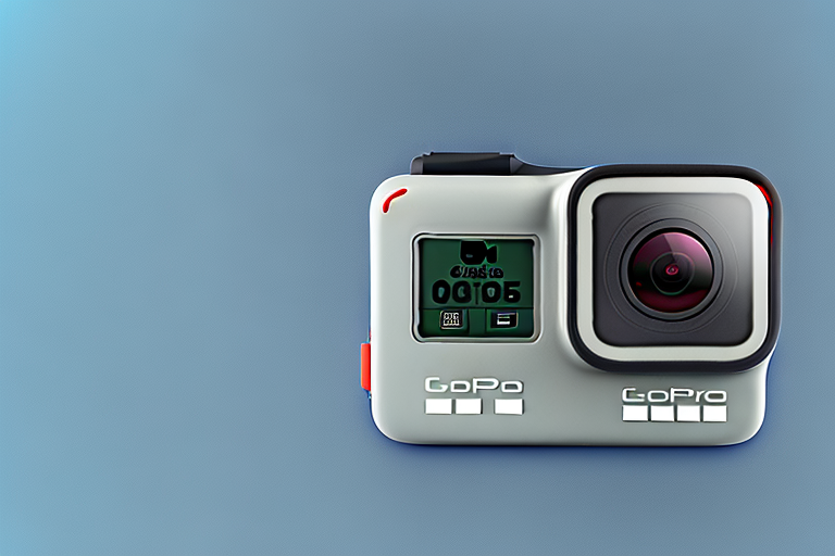 A gopro hero 5 with an "off" switch