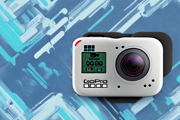 A gopro hero 10 camera with its protune settings visible