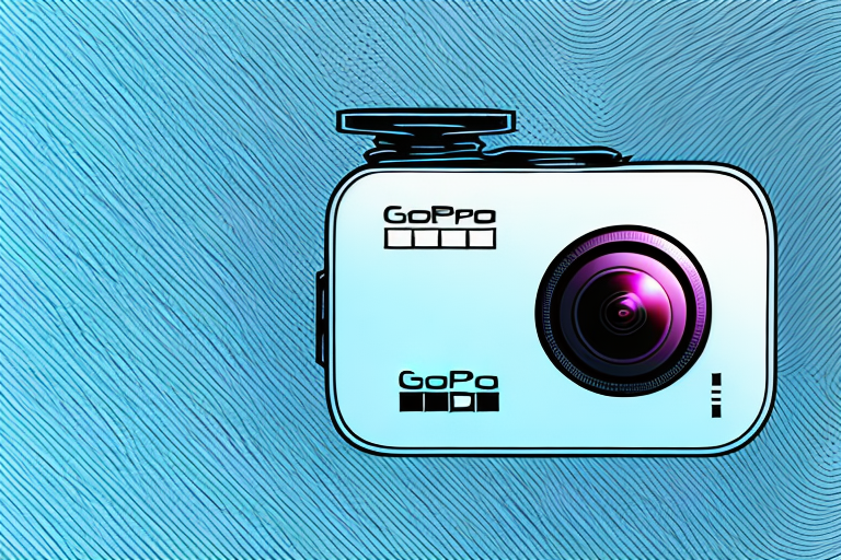 A gopro camera with a battery indicator showing the remaining battery life