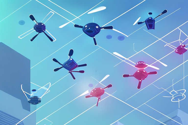 A variety of nano drones in different shapes and sizes