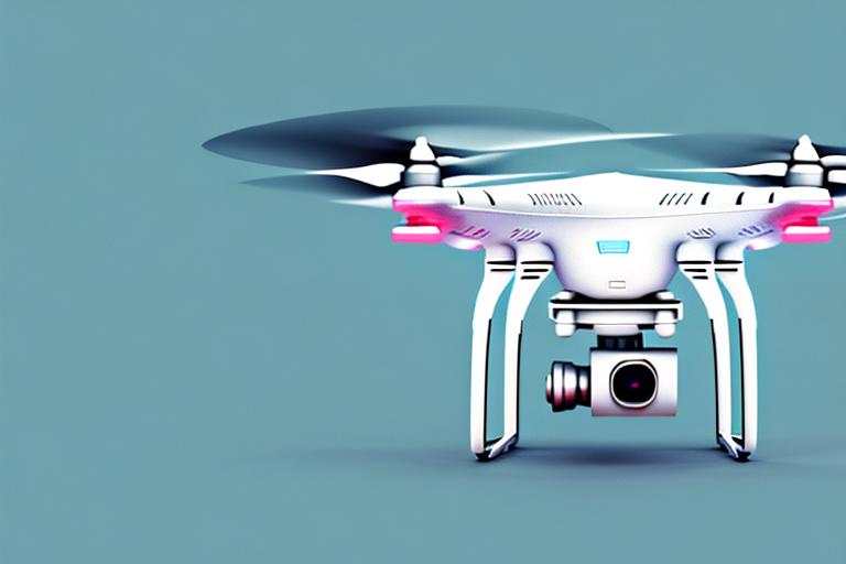 A drone with a camera