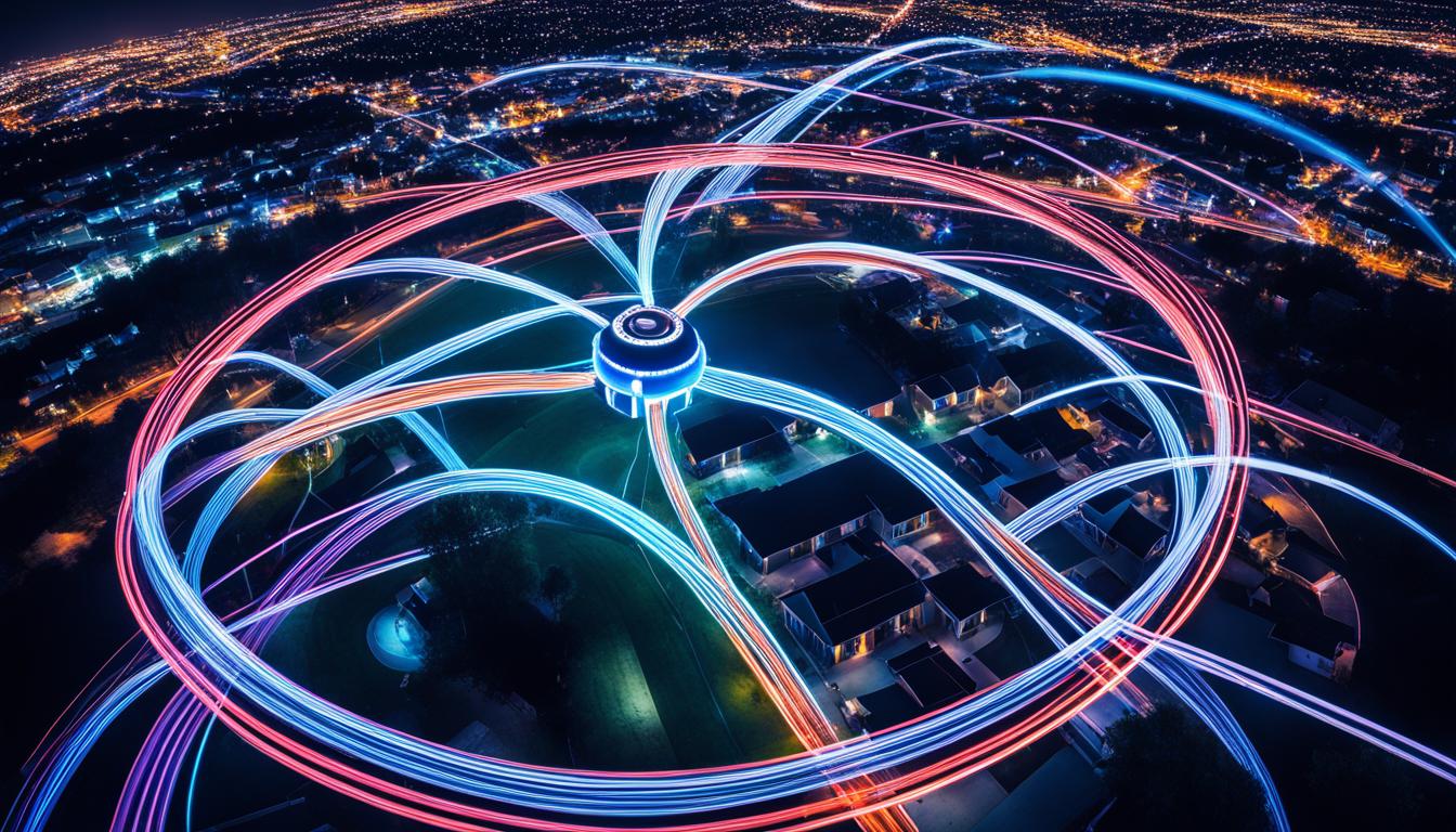 Drone light painting techniques