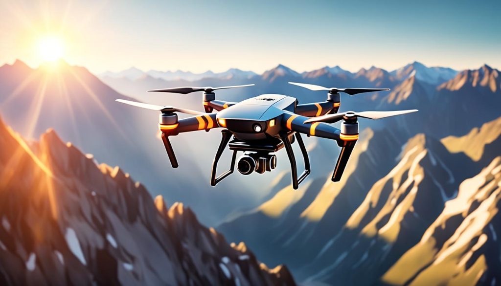 Golden hour drone photography challenges