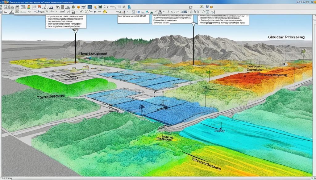 LiDAR data processing workflow