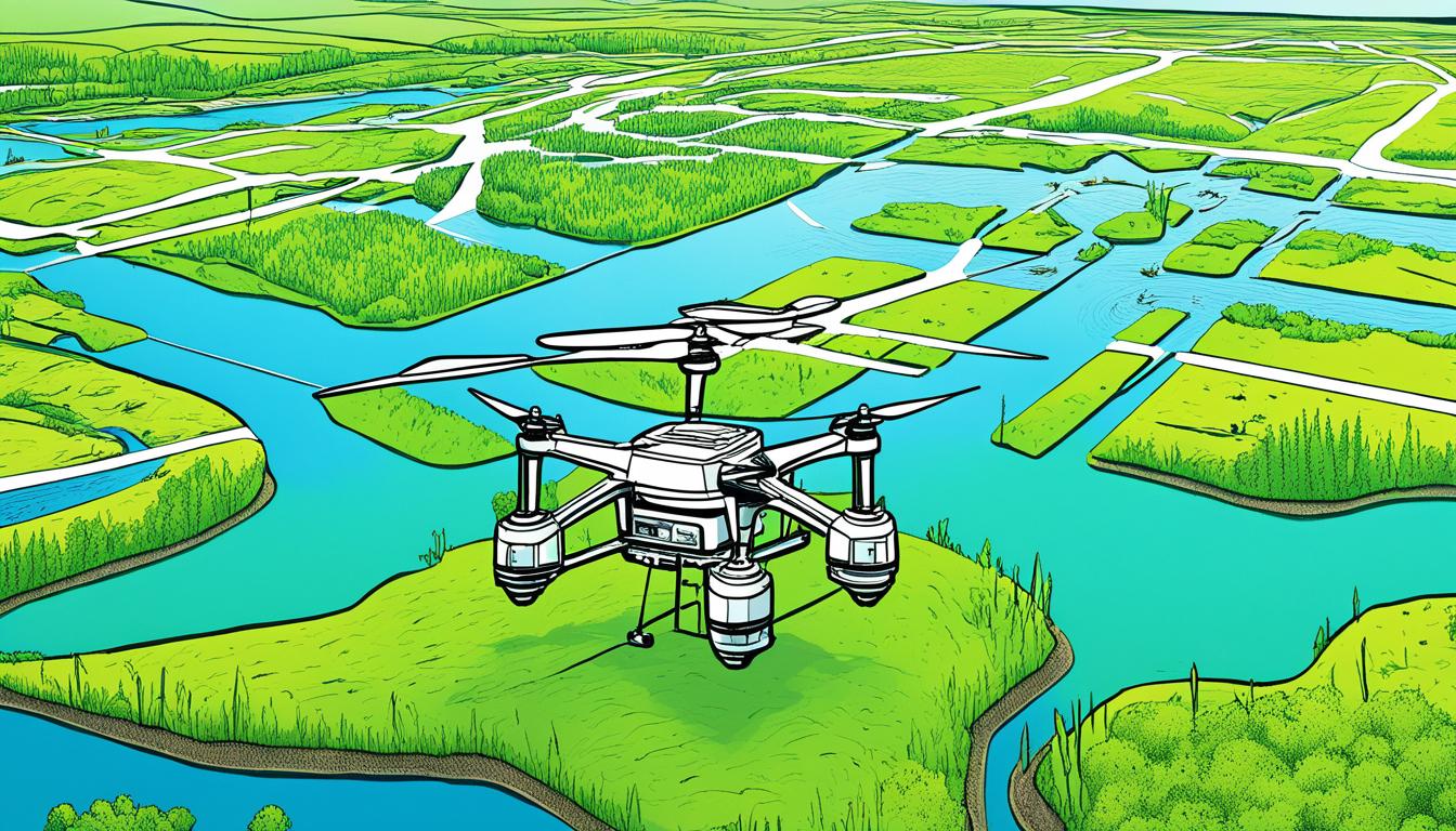 LiDAR drone technology for wetland mapping